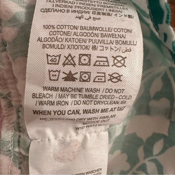 Mini Boden Floral Boho Cotton Dress Size 11-12yr #j6 - Picture 8 of 9